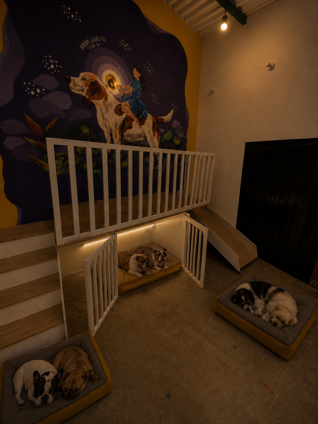 Habitaciones hotel canino